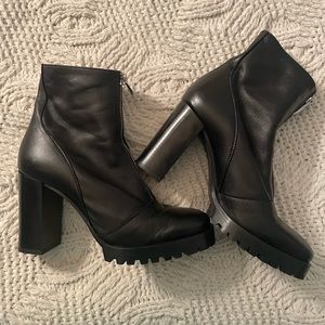 Zara Black Booties